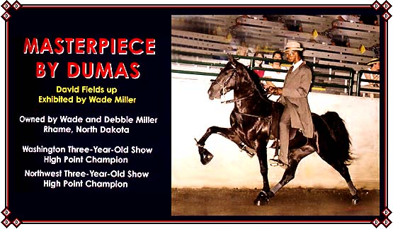 Masterpiece By Dumas and David Fields.